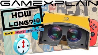 How Long Does Labo VR REALLY Take to Build?