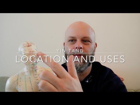 yin tang acupuncture point, location and use