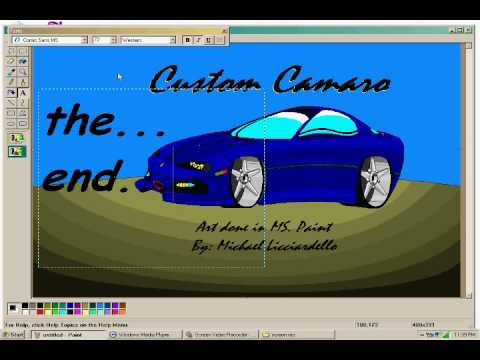 How To: Draw a Car Using MS Paint