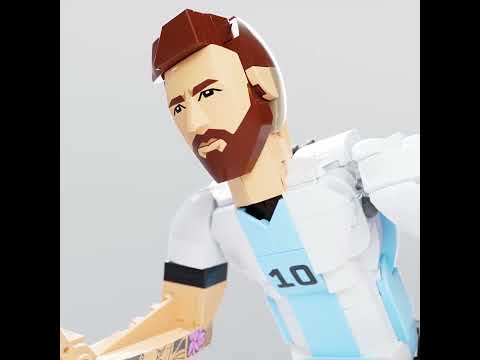 Gambar LEGO Editions Soccer Legend Lionel Messi Set 958 pcs 43015 - Mix