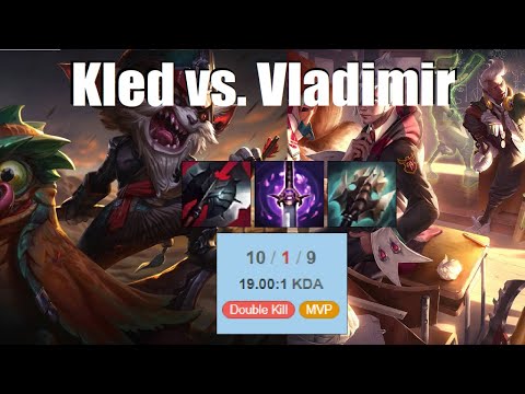Kled vs. Vladimir matchup (Stream highlight) - Soulmario