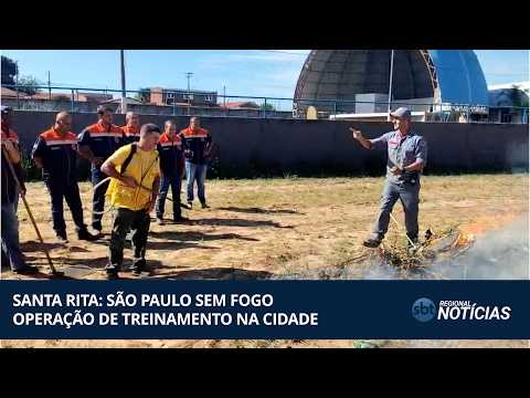 Santa Rita do Passa Quatro: treinamento contra incêndios (17/04/26)