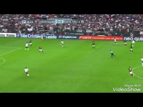 Gols - Corinthians 1x1 Ponte preta - paulista 2017