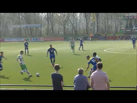 Debuut Dylan van der Stoel bij asvDronten 1