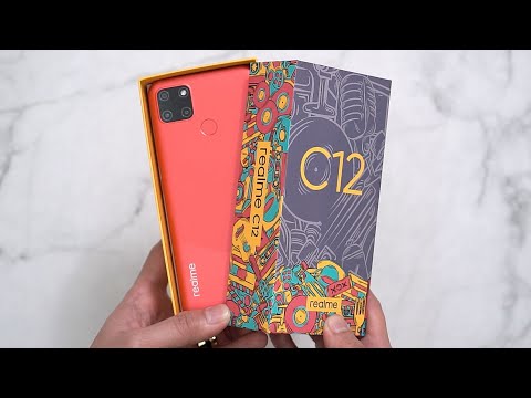 ASMR UNBOXING REALME C12 - English Sub.
