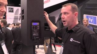 Video thumbnail for Electro Voice ETX 35P from #NAMM2014: By John Young  of the Disc Jockey News by discjockeynews