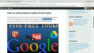 How to Sell Products Online from Home