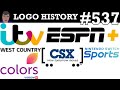 LOGO HISTORY 537 ESPN Colors ITV West Country CSX Transportation Nintendo Switch Sports