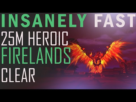 FASTEST FIRELANDS CLEAR for Mount Farming (guide) - WoW 8.2