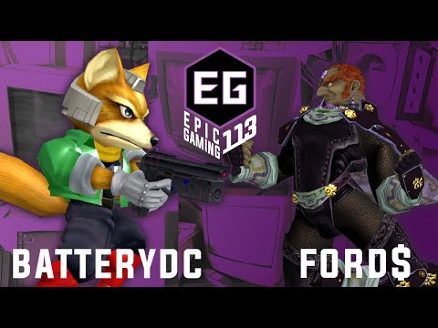 Epic Gaming 113 - BatteryDC (Fox) vs Ford$ (Ganondorf)
