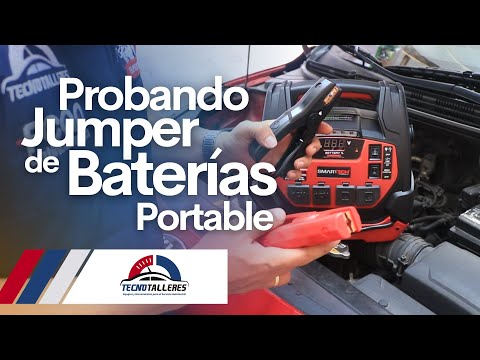 Jumper Iniciador y Cargador de Baterías Portable | ¿Cómo Usarlo?