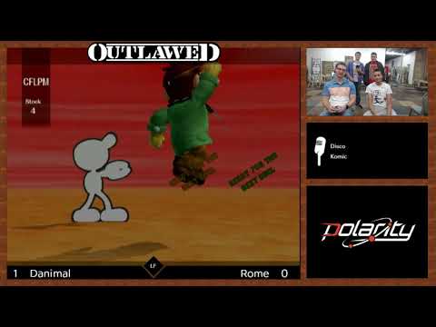 Outlawed 20 PM - Danimal (Mario) vs Rome (GnW) - Losers Finals