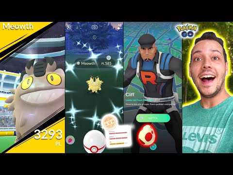 CATTURO MEOWTH DI GALAR SHINY! - Pokémon GO ITA