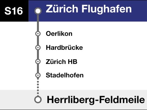 ZVV (SBB) Ansagen » S16 Zürich Flughafen — Herrliberg-Feldmeilen | RAILVOX | SLBahnen