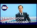 Rutte over winterweer: 'Val alsjeblieft niet tijdens het schaatsen' | NU.nl