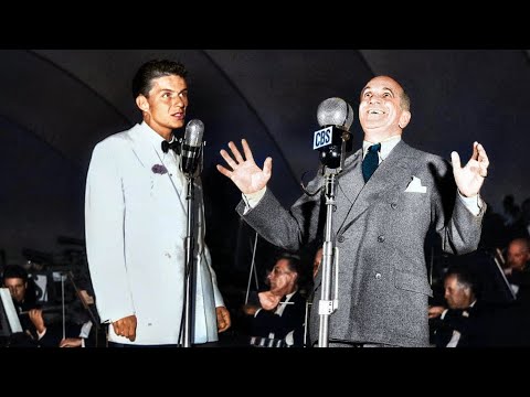Frank Sinatra & Al Jolson Duet - Rockabye Your Baby with a Dixie Melody (1946)