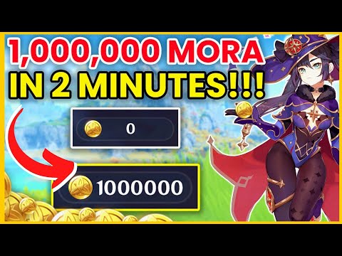 How To Farm 1,000,000 Mora FAST! (NO RESIN) | Genshin Impact