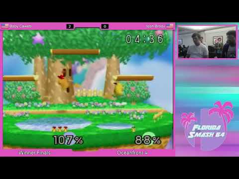 Oceanfront 4 Vanilla Singles Winners Finals - baby caweb vs Viva 64 | Josh Brody