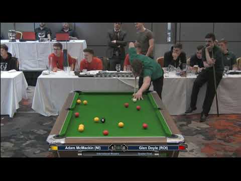 2019 Student International Masters - Adam McMackin (NI) v GLen Doyle (ROI)