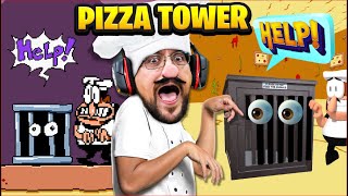 Pizza Tower 2D vs 3D vs Roblox! (FGTeeV Peppino's Mach 3 Speed)