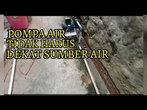 FAR FROM THE WATER SOURCE, THE PUMP CONTINUES TO FLOW