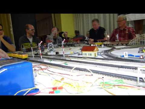 39. Stummi-Treff WN,  22 - Indusi-Meßwagen, BR 724 003-9  mit Signaldienst-Wagen und LZB-Messwagen