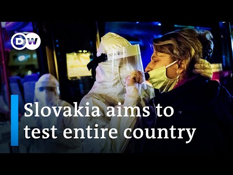 斯洛伐克將對所有人口進行冠狀病毒測試｜DW新聞網 (Slovakia moves to test entire population for coronavirus | DW News)