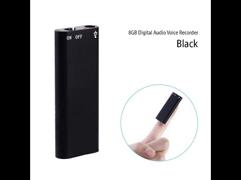 MatLogix 8GB Hidden Inbuilt Audio/Voice Recorder MP3 with Earphones