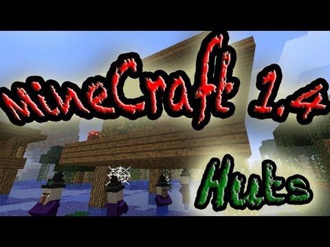 FireRockerzstudios - MineCraft Snapshot 12w41a New Witch Huts, Magic, Enchanting and More!