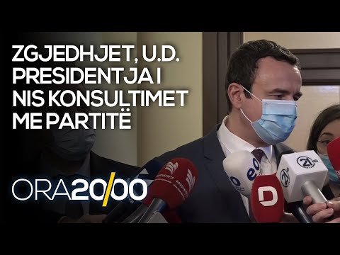 Zgjedhjet, u.d. presidentja i nis konsultimet me partitë - 22.12.2020 - Klan Kosova