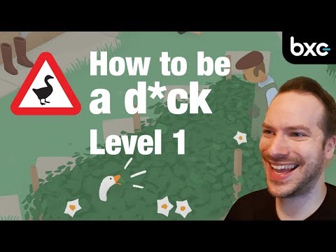 HONK! Let's play the Untitled Goose Game | Level 1 Gameplay