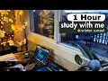 1 HOUR STUDY WITH ME 60 10 Pomodoro French Learning Cozy Sunset View ️ 6th Grade To Harvard