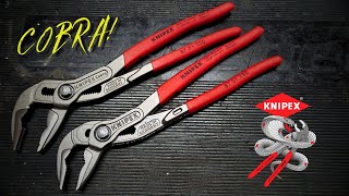 KNIPEX Cobra® 10" Extra Slim Water Pump Pliers (87 51 250) Made in Germany Tool Review