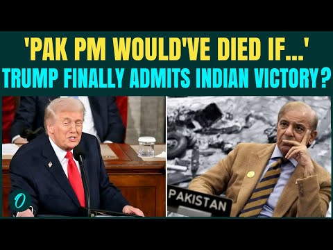 Trump’s SHOCKING Claim: Pak PM Sharif “Saved” During India-Pakistan War | Saved 35 MILLION Lives