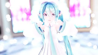 【MMD】Sour式初音ミクで「スターナイトスノウ」4K60fps【VOCALOID】【MikuMikuDance】「star night snow」by  Hatsune Miku