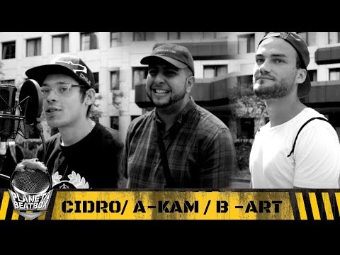 Cidro, A-kam & B-art | World Beatbox Cypher | Chapter #1.