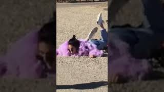 Kendall Jenner Falling Off Bike #shorts