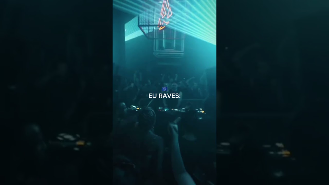 USA vs EU Rave Culture: EDM Comparison! 🇺🇸🇪🇺🎶 #EDM #RaveVibes #CultureComparison #Festival #Dance