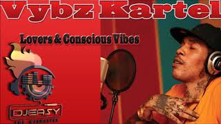 Vybz Kartel Best of Conscious &amp; Lovers Mixtape Mix by djeasy