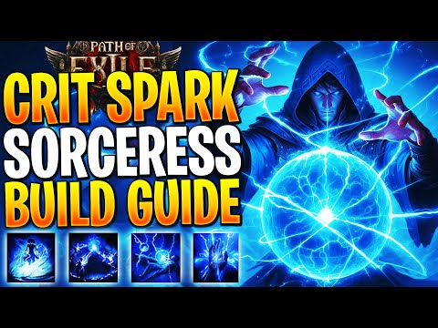 100% CRIT SPARK SORCERESS BUILD! POE 2 Sorceress Build Guide