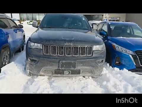 2021 Jeep Grand Cherokee 80th Anniversary Edition 4x4 in Black for sale at Finch Chrysler Dodge Jeep Ram Ltd in London, ON