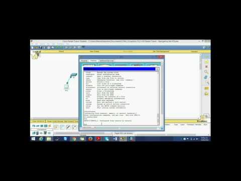 Maira Zambrano - Laboratorio Cisco CCNA_1: 2.1.4.8 Packet Tracer Navigating the IOS