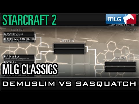 Demuslim vs Sasquatch - Round of 32 - MLG Classics Best of the Best