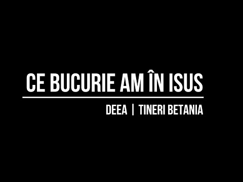 Ce bucurie am în Isus