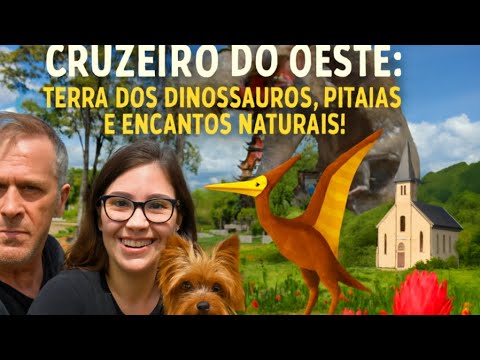 DINOSSAUROS, PITAIAS E ENCANTOS NATURAIS - Cruzeiro do Oeste - PR #levyselhorst  #pauloselhorst