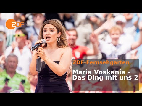 Maria Voskania –  "Das Ding mit uns 2"  | ZDF-Fernsehgarten #musik