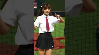 忍者になる小映🥷 #味全龍啦啦隊 #台湾チア #cheerleader #치어리더 天母棒球場 2024/7/9 【台湾チアTV】