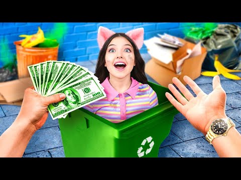 I Was Adopted by a Billionaire Family | My Rich Sister Controls My Life for 24 Hours