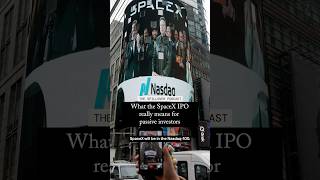 Thumbnail for What the SpaceX IPO really means for passive investors