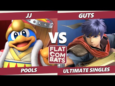 Flat Combats 1 Pools - SC | JJ (Mii Brawler, Dedede) Vs. Guts (Ike) SSBU Smash Ultimate
